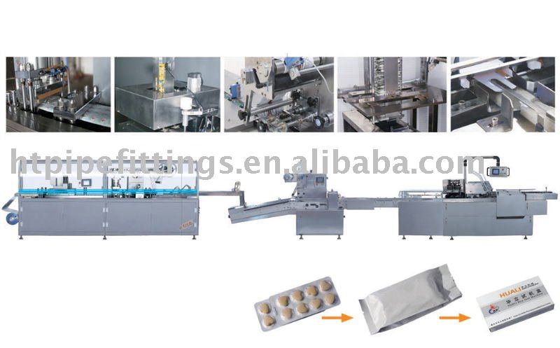 DZL-250A al/pl/al Blister(Tropical Blister)Packing Cartoning Production line