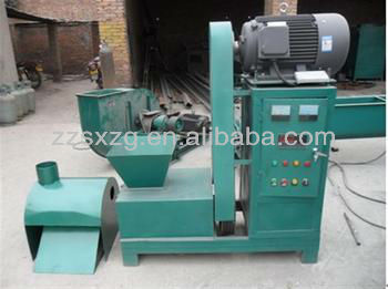 Easy to transport and store rice husk briquette machine