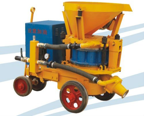 easy-to-use PZ-6 dry shotcrete machine