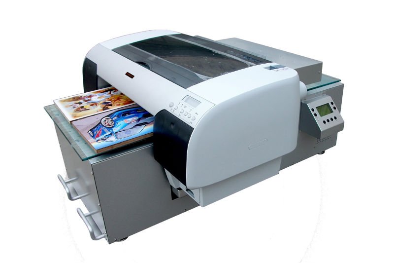 Eco Solvent Ink A2 Size Digital Flatbed Printer