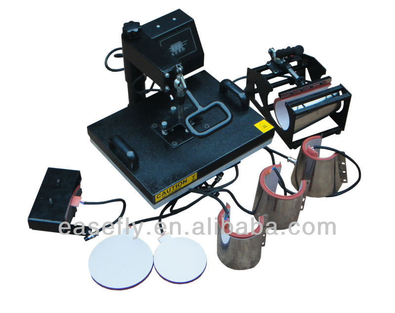 Economic 8 in 1 Combo Heat Press Machine(CE approval,12 months warranty)