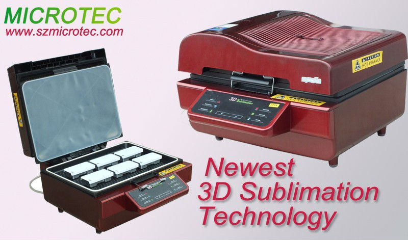 Economy heat transfer machine, Vacuum III mini 3d sublimation machine