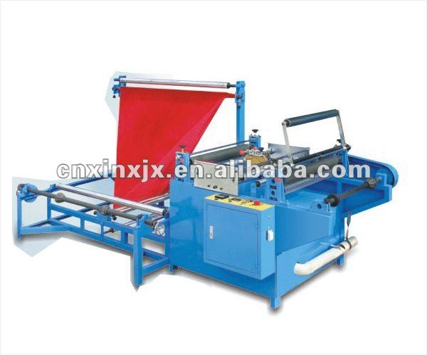 Edge Folding and winding machine with magnetic powder