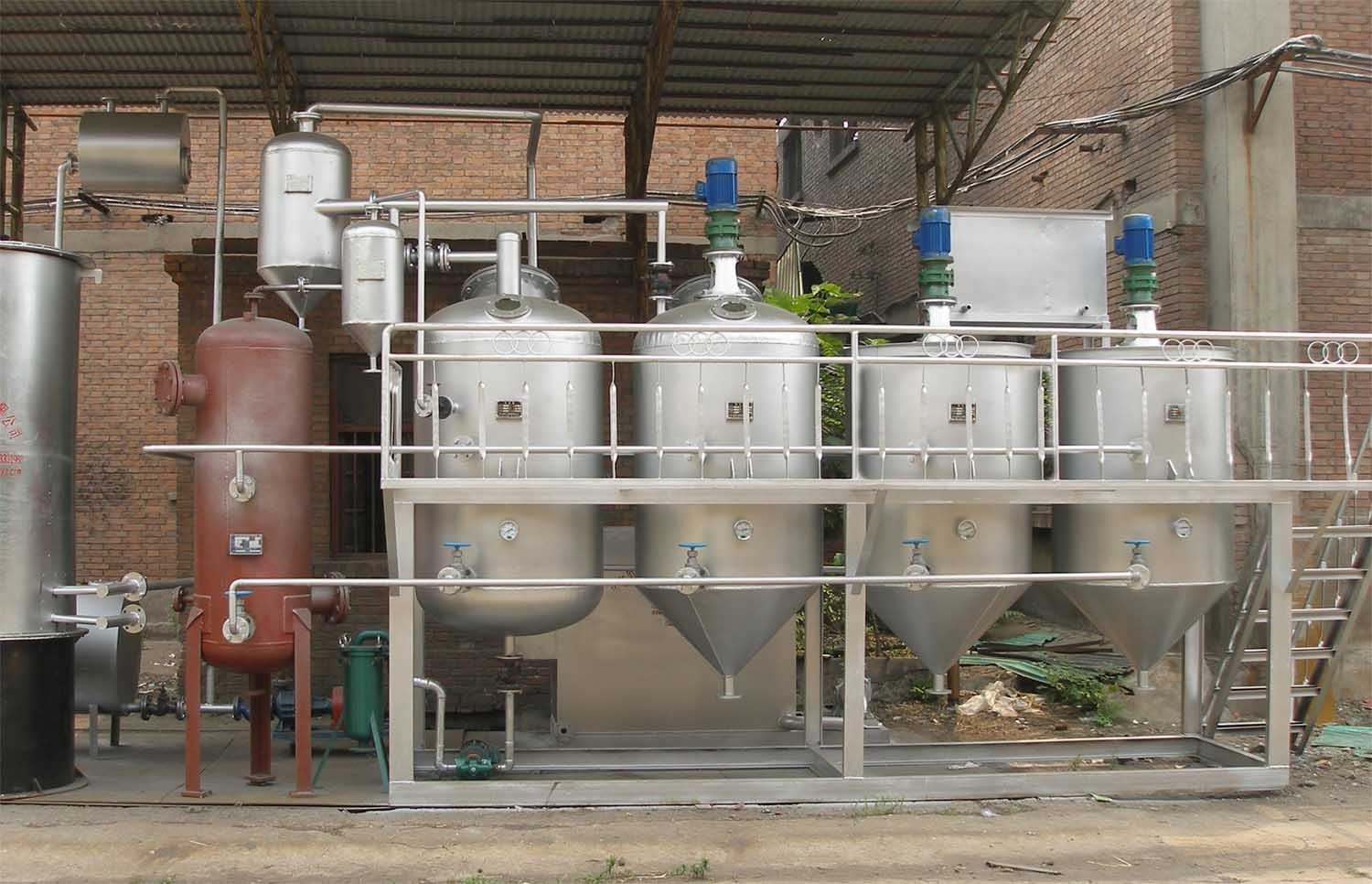 Edible Oil Refiner,Vegetable Oil Plant,Equipment for Oil Extraction