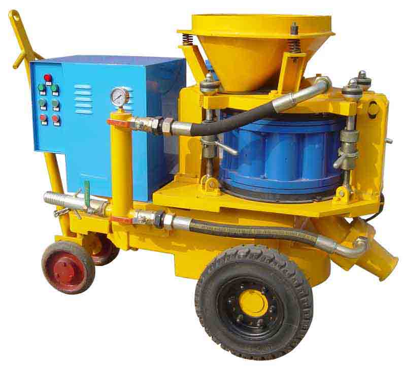 efficiency type shotcrete machine pz-9