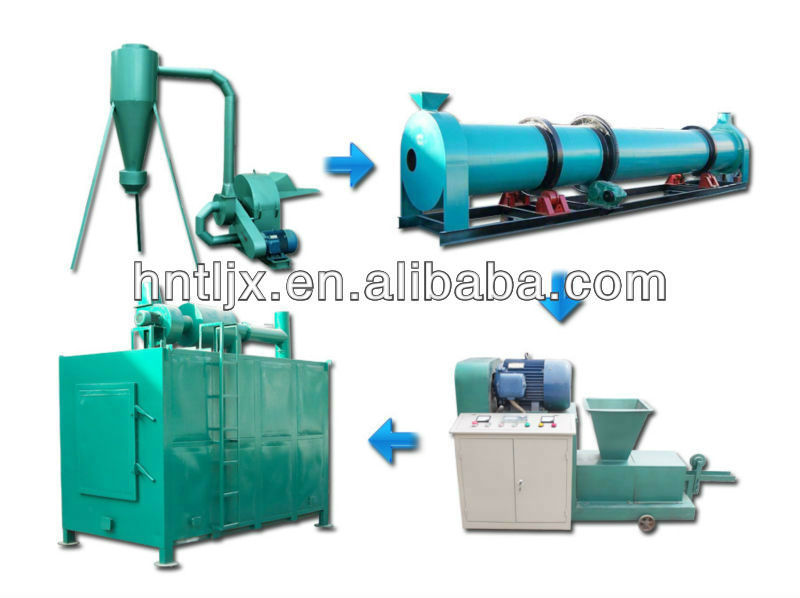 efficient charcoal drying machine Used for BBQ\Charcoal machine