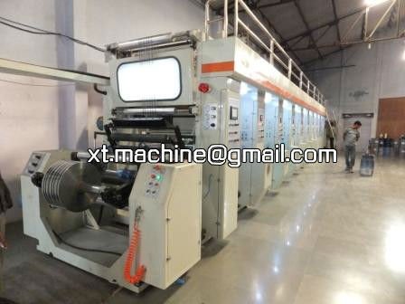 Eight Color High Speed Rotogravure Printing Machine