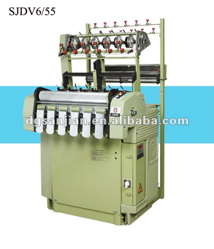 Elastic tape needle loom machine 6/55