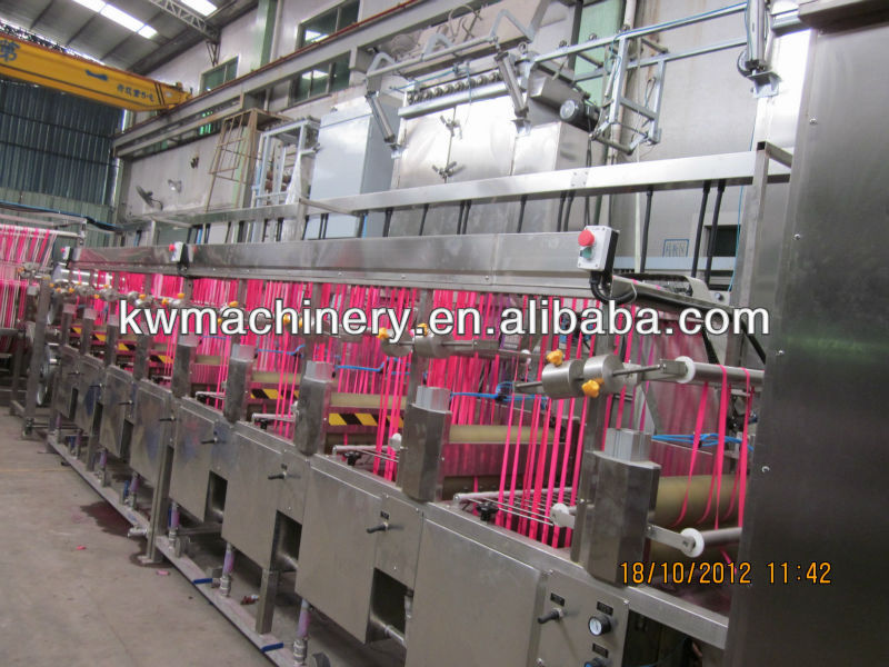 elastic tapes dyeing machine