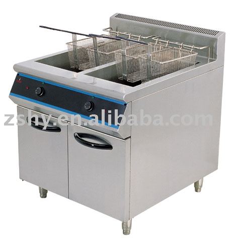 Electric deep Fryer with Cabinet