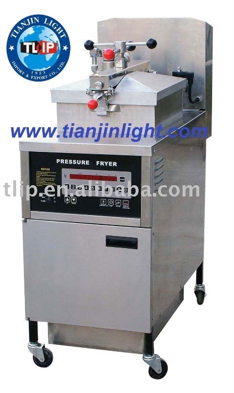 Electric Pressure Fryer With Oil Pump and Filter(CE Approved)