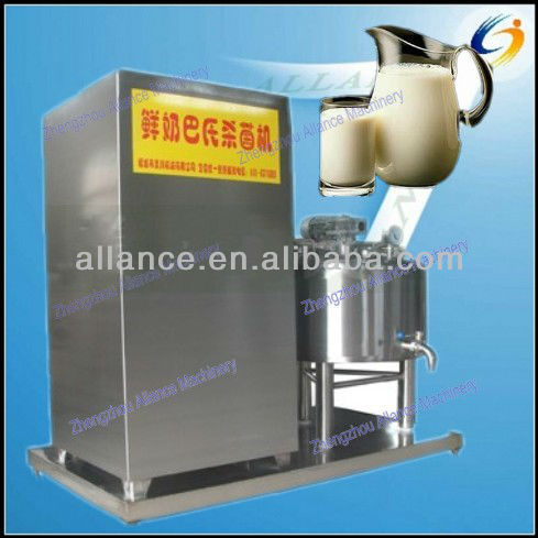 Electric stainless steel fresh milk pasteurizer machine