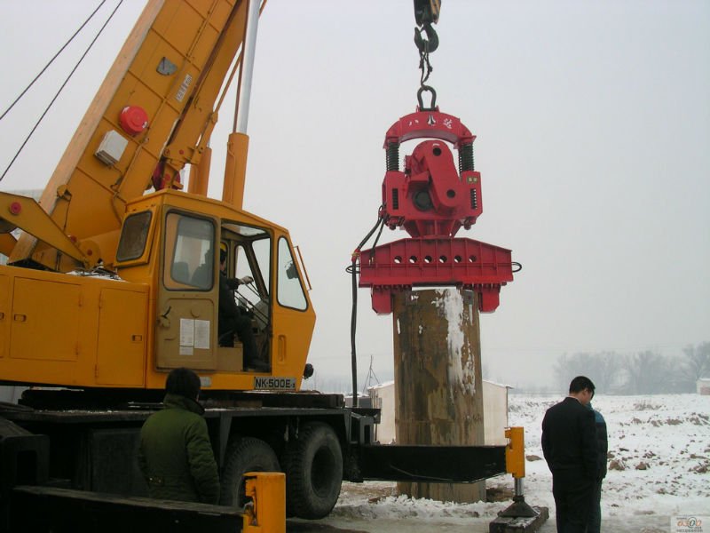 Electric Vibro Hammer Pile Hammer (crane type)