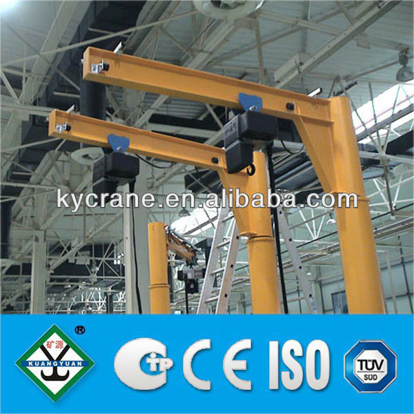 Electric wall mounted slewing jib crane made in china