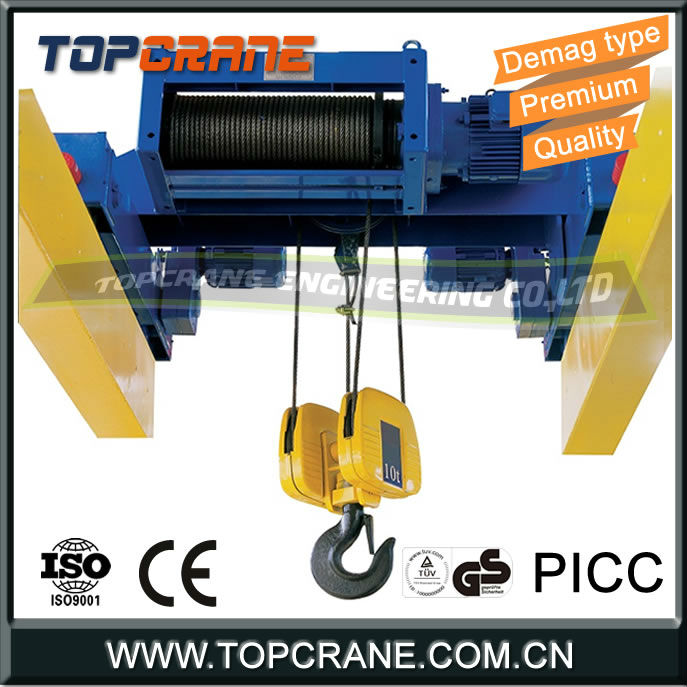 Electric Wire Rope Hoist with Double Girder