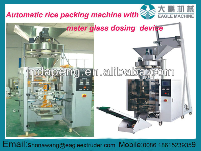 electrical scale style packing machine with big hopper elevator