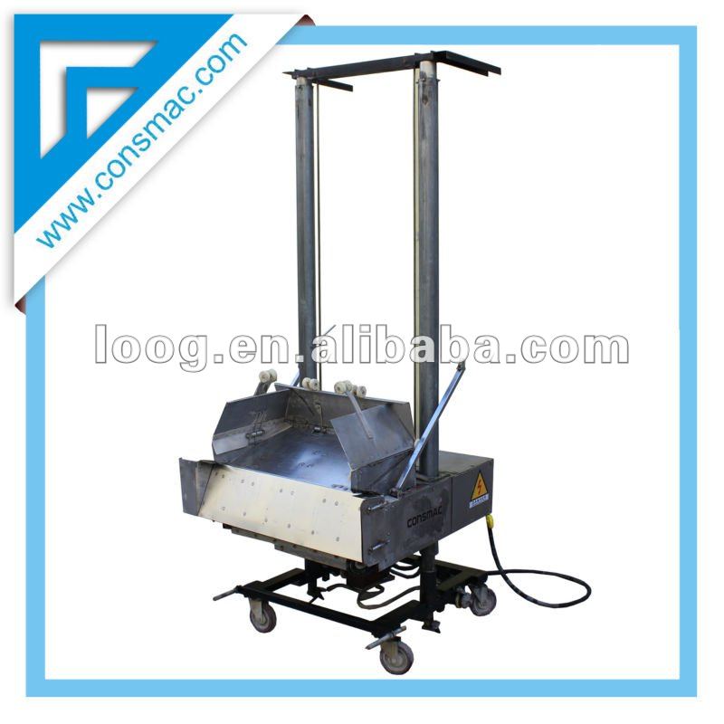 Electronic Auto wall cement render machine