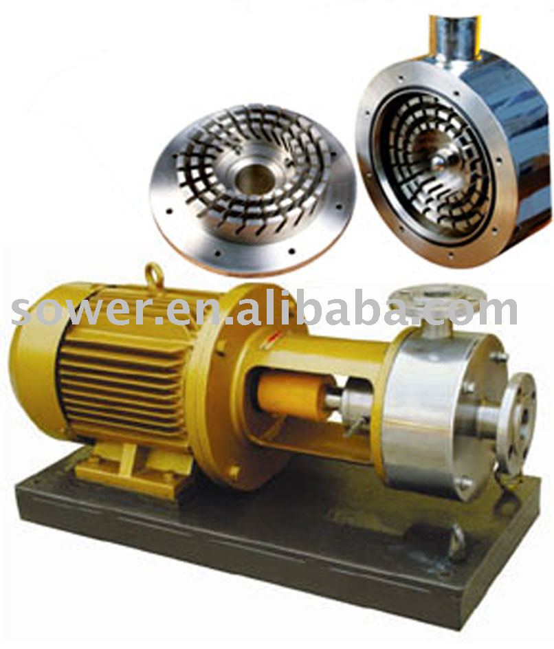 Emulsifying pump