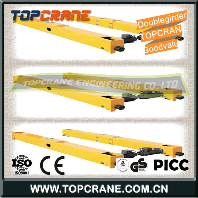 End girder for overhead crane