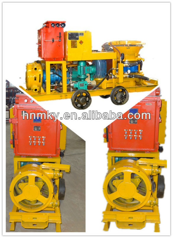 environmental PS6I type mining concrete wet-spray machine