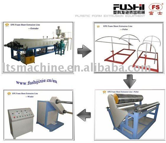 epe foam sheet extruison line