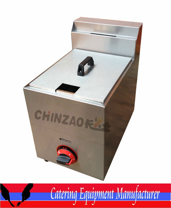 Equipment for fast-foods gas deep fryer ( CHZ-10L)