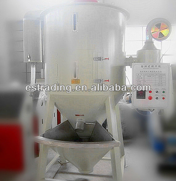 ESJWB500 vertical plastic dryer for HDPE/PP resin