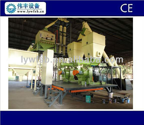 European certified complete wood pellet DIN PLUS line, complete wood pellet production line for sale