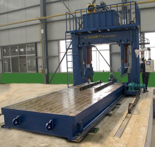 exccator platform straightening machine