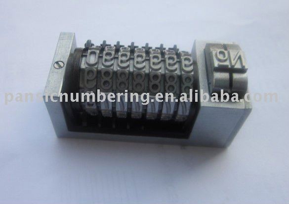 Excellent quality plunger numbering machine PNM253-7