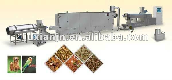 Extruded Pet Dog/Fish Food Production Line /Plant 500kg/h