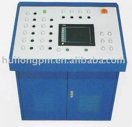 Extrusion lamination machine computer control panel