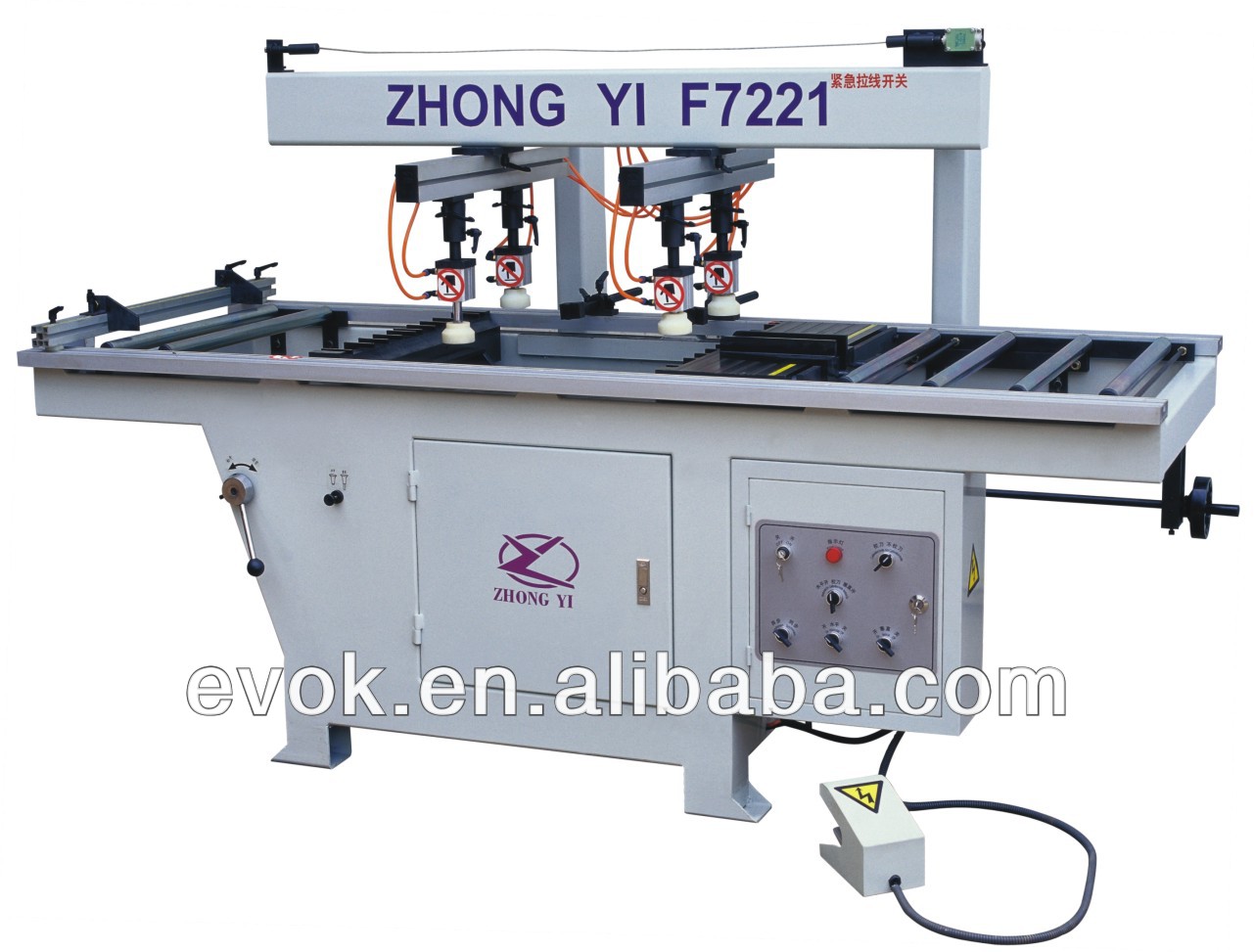 F7221 two-row multi-drill boring machine