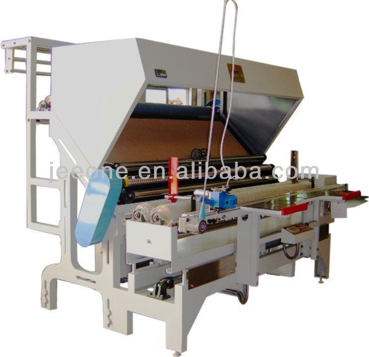 fabric automatic edge-aliging roll and inspection machine