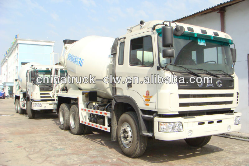 Famous brand JAC 12m3 concrete truck for hot sales