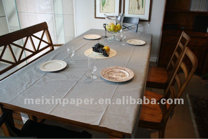 fancinating solid color square and round tablecloth material