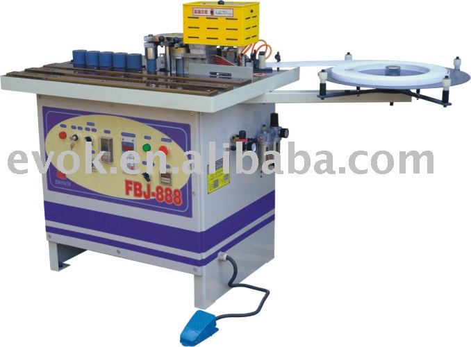 FBJ-888 New type double-face gluing curved&straight edge banding machine