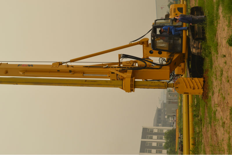FD128 efficiency full hydraulic rotary drilling machine