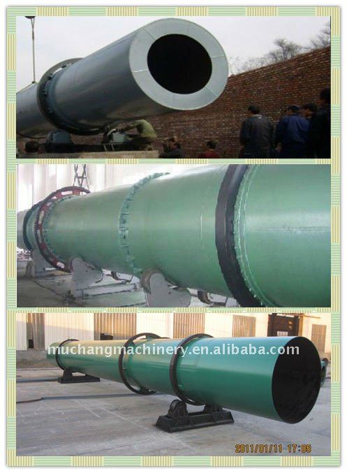 fertilizer Rotary Drum Dryer Machine for poultry manure