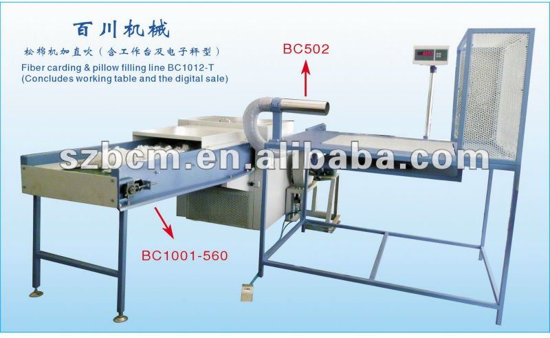 fiber carding equipment