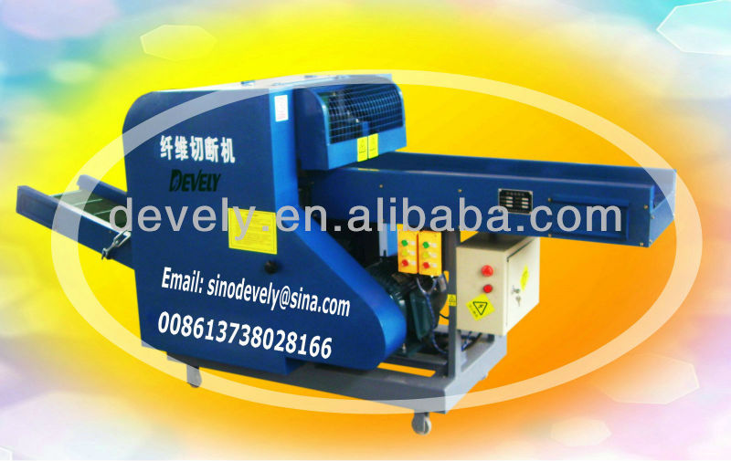 fiber Cutting Machine for yarn waste ,fabric clips ,linen and non-woven
