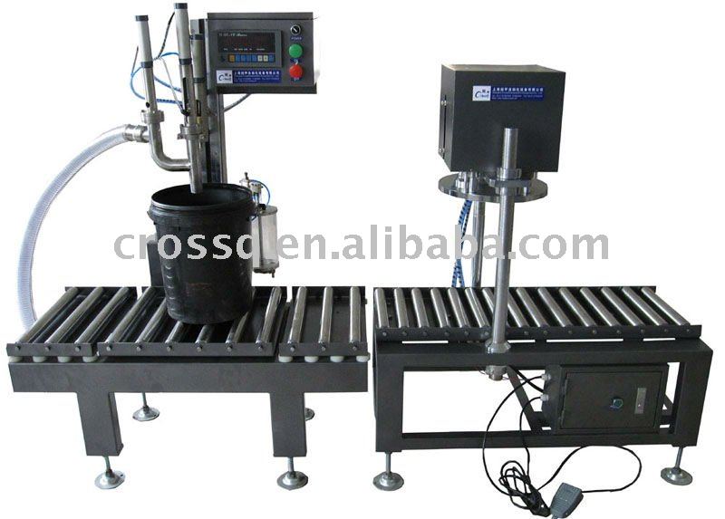 Filling Capping Machine FM-SW/20L + FC-P (4-20L barrel)