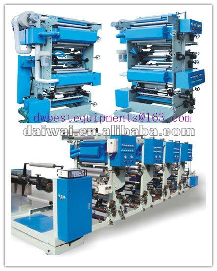 Film Printing Machine / 1-8 Colors Printer / Rotogravure Printing Machine