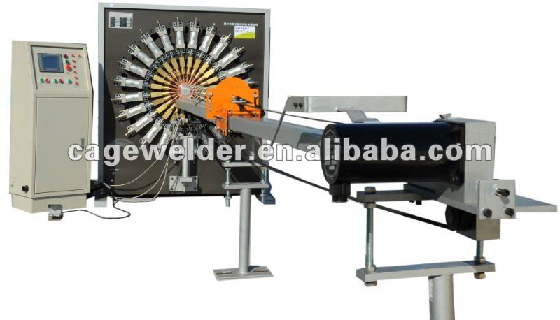 Filter cage welding machine