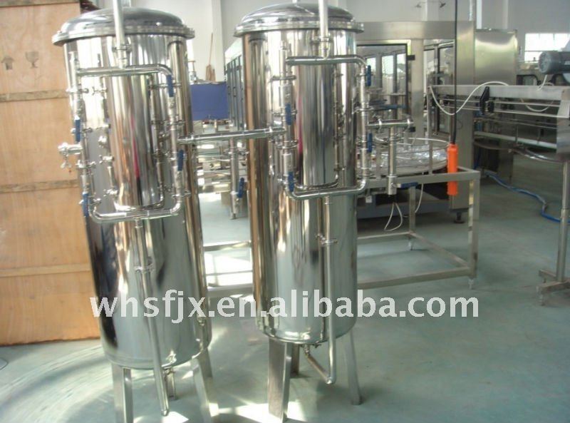 filters in water treatment system