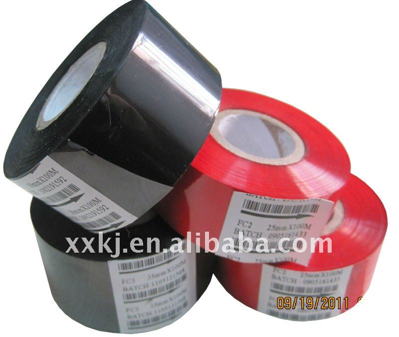 FINERAY SCF900 and FC3 Black Hot Foil Coding Ribbons for print marks on the packages