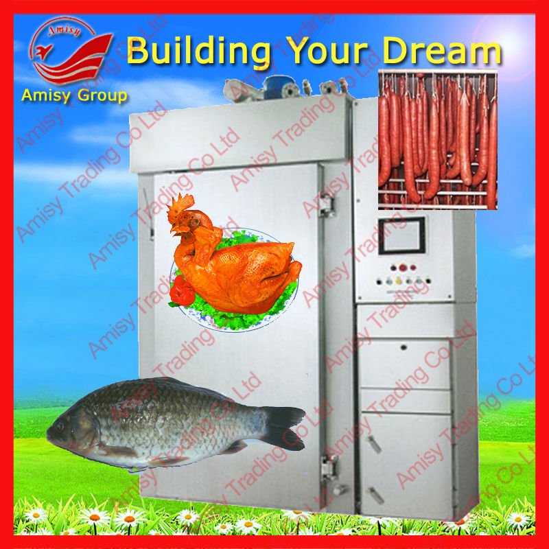 Fish Machine for Smoking Meat/Ham/Sausage/Chicken/Duck