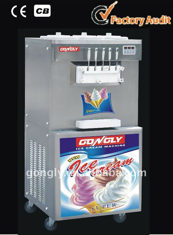 Five Flavours Soft Ice Cream Machine BQL-A33 FOR BUSINESS