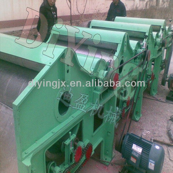 five roller textile waste/ cotton/fiber opening machine,cotton waste recycling machine,cotton waste opening machine