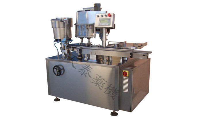 FJGZ-120 Microcomputer Double-head Powder filling and Stopper Machine